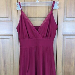 Cranberry red Express spaghetti strap dress size S